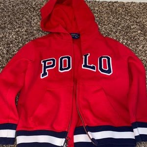 Red Polo by Ralph Lauren hoodie